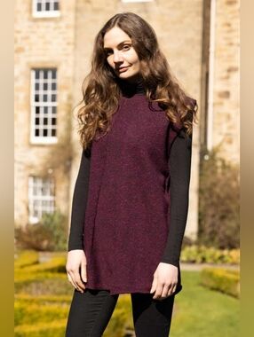 Bill Baber Merino Wool Tunic Dress Hand Made